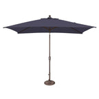 Parasol inclinable rectangulaire à bouton-poussoir SimplyShade Catalina de 10 pieds