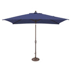 Parasol inclinable rectangulaire à bouton-poussoir SimplyShade Catalina de 10 pieds