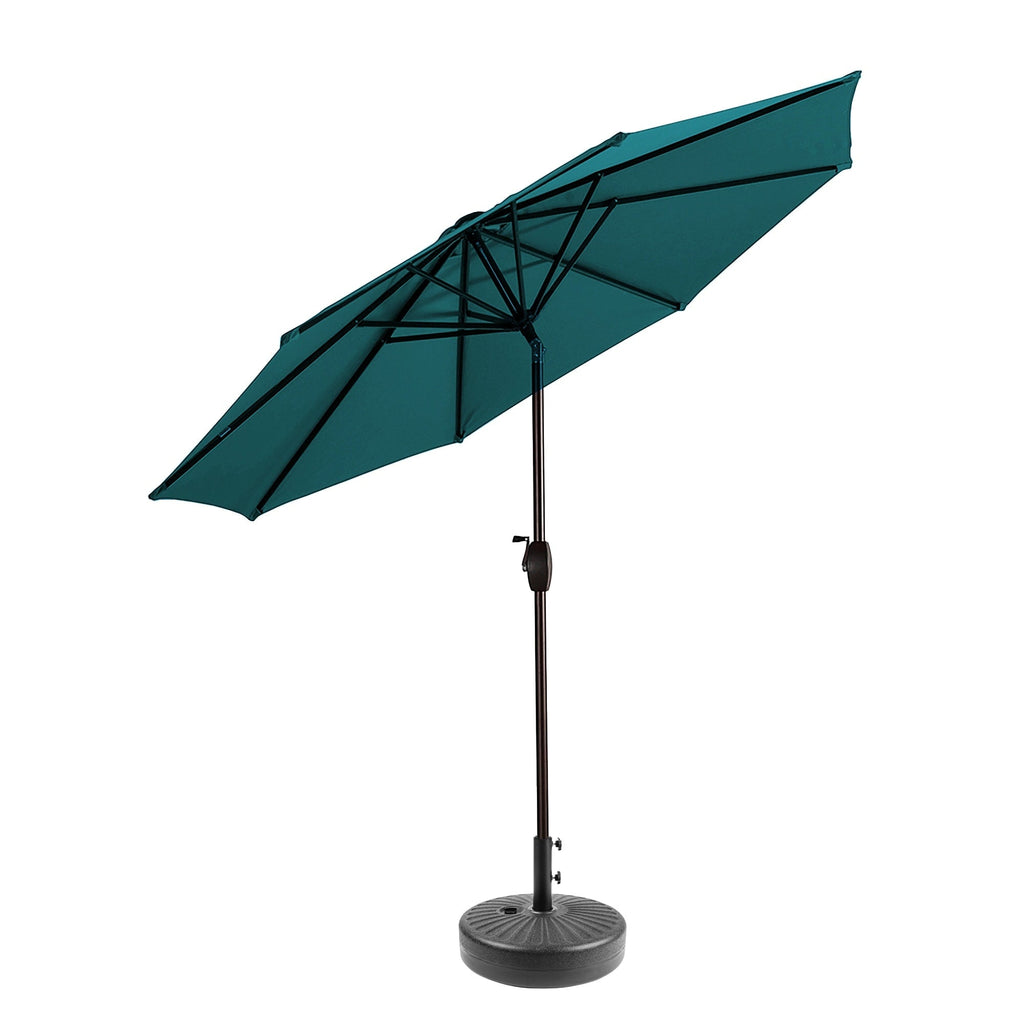 Parasol de patio Holme de 9 pieds et support de base