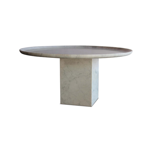 Table basse vintage sur pied en marbre, Italie, années 1970. Plusieurs modèles disponibles.