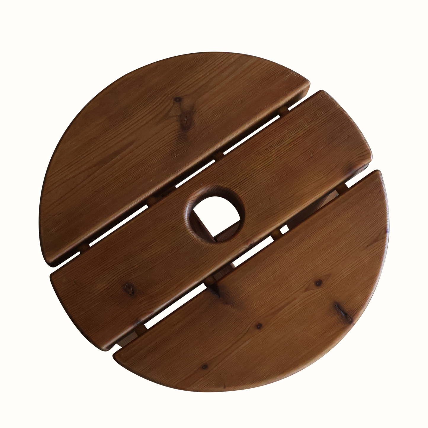 Table d'appoint en pin suédois