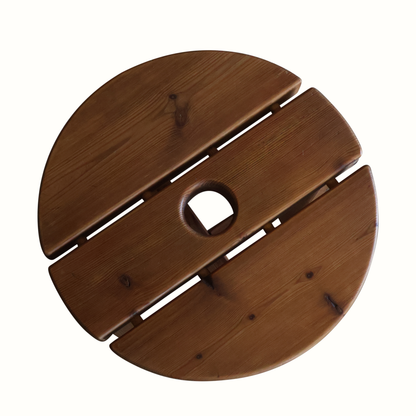 Table d'appoint en pin suédois