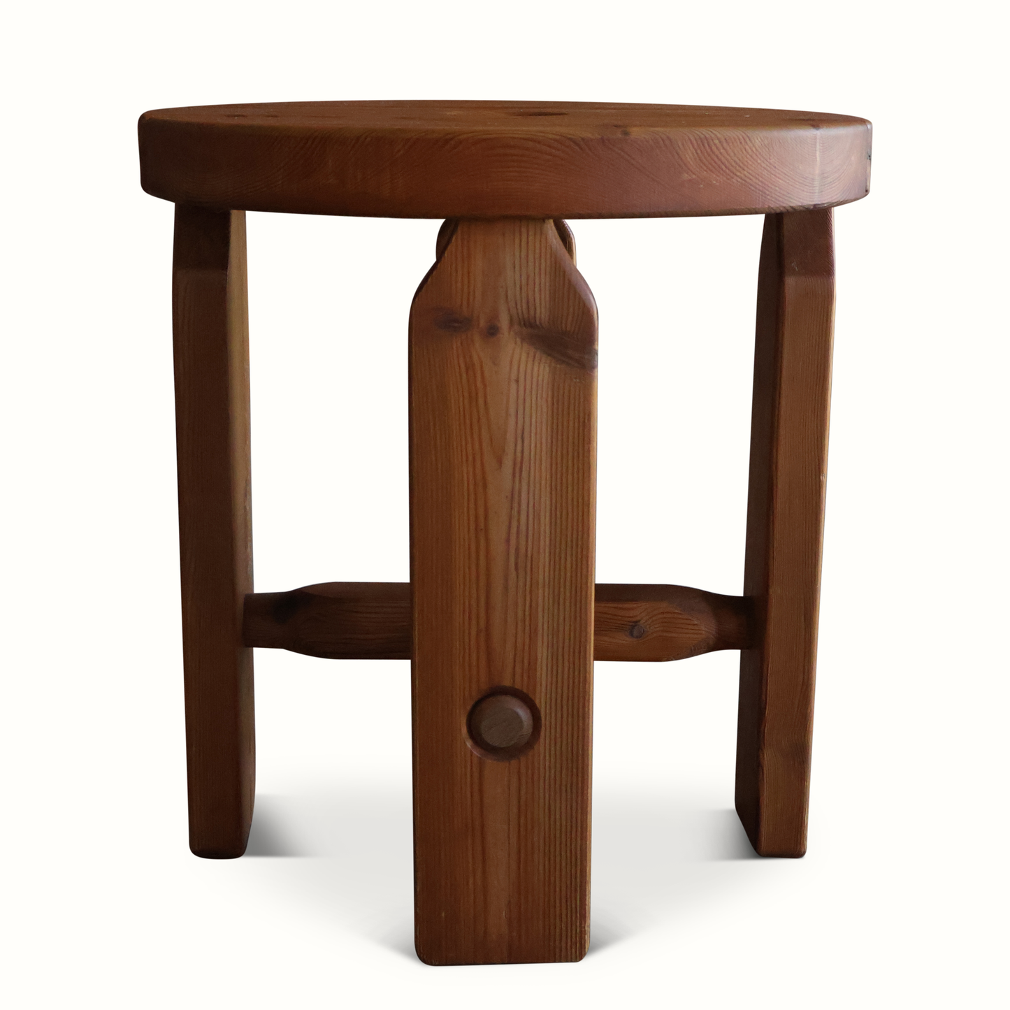 Table d'appoint en pin suédois