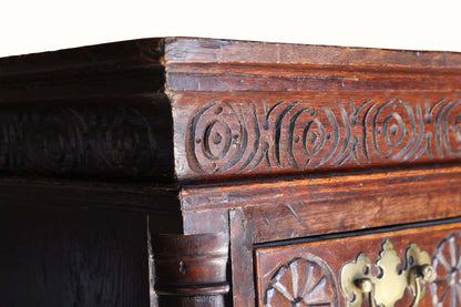 Bureau de chêne anglo-indien de George III 