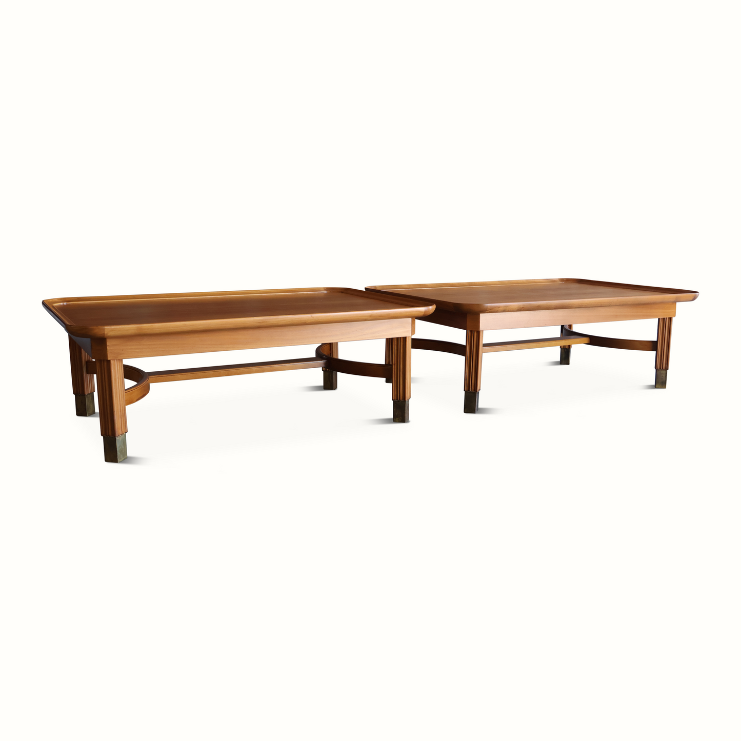 Tables basses en acajou par Ferdinand Lundquist