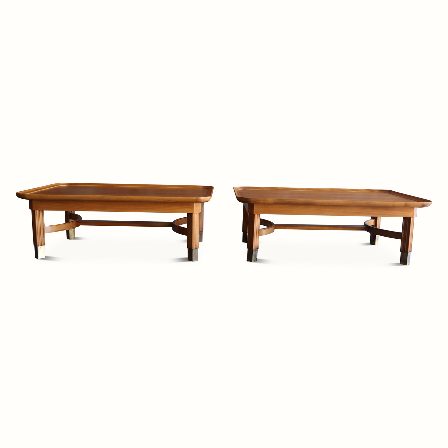 Tables basses en acajou par Ferdinand Lundquist