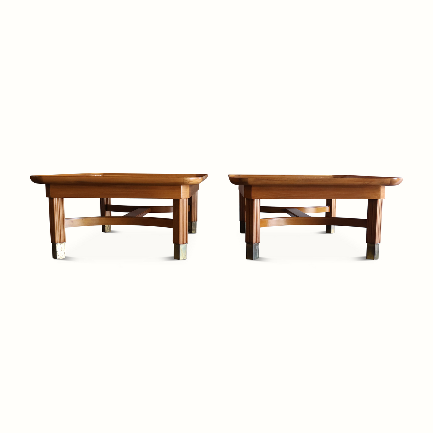 Tables basses en acajou par Ferdinand Lundquist
