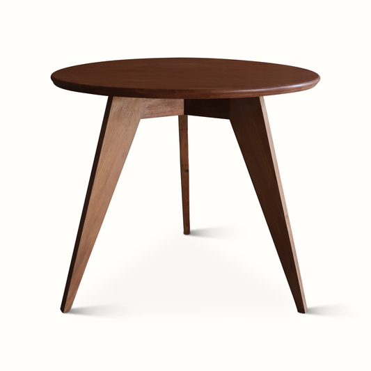Table d'appoint italienne en bois des années 1950