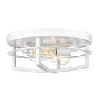 13 2-Light Industrial Ceiling Light Flush Mount Lights