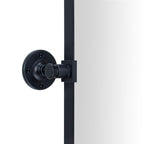 Miroir mural rectangulaire pivotant et inclinable en métal TEHOME Jonathan