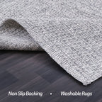 Beverly Rug Easy Clean Non Shedding Jute Rug