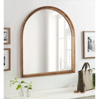 Miroir mural en bois Arch de Kate et Laurel Hatherleigh