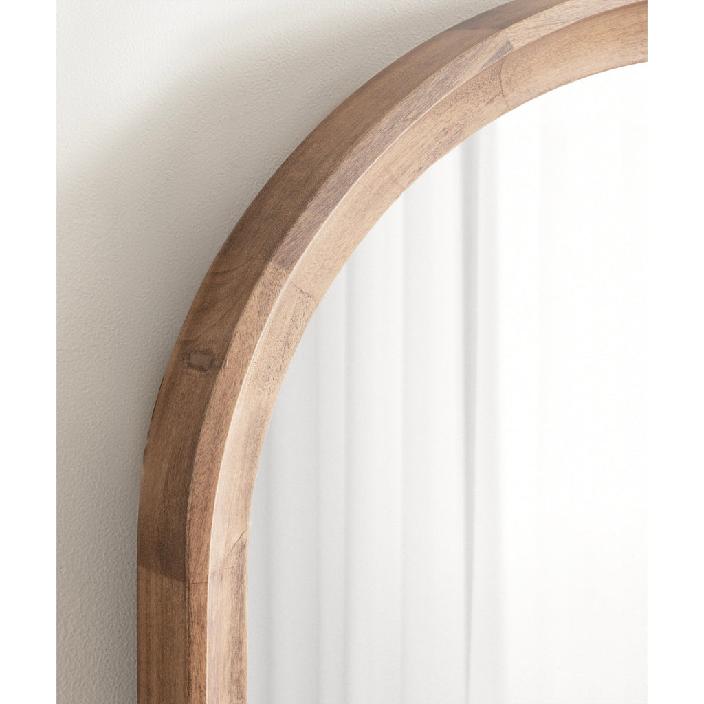 Miroir mural en bois Arch de Kate et Laurel Hatherleigh
