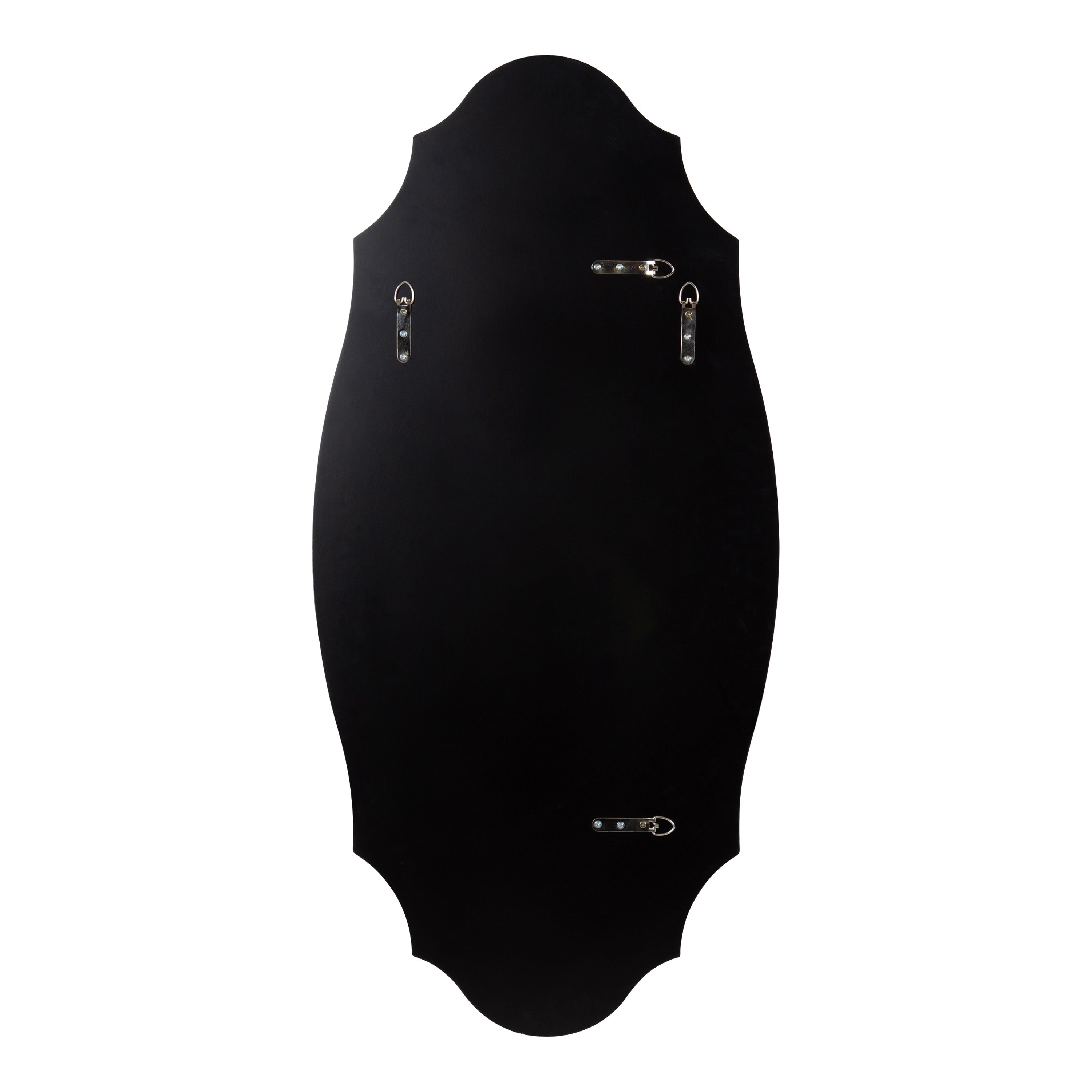 Miroir mural ovale festonné Kate et Laurel Leanna