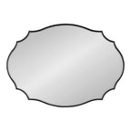 Miroir mural ovale festonné Kate et Laurel Leanna