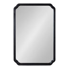 Miroir mural carré en bois Kate et Laurel Marston