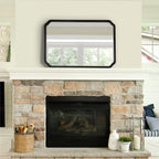 Miroir mural carré en bois Kate et Laurel Marston