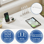 Bureau de jeu d'angle Moasis en L de 59 pouces avec support pour écran