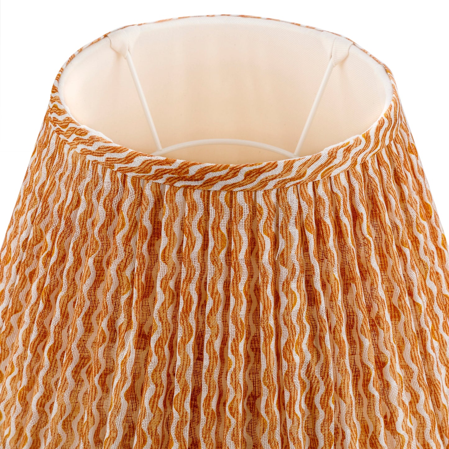 Abat-jour Fermoie en Popple Orange
