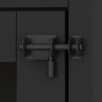 Cage d'angle pour 2 chiens, grande taille, en forme de L, 58,7 x 41,1 cm