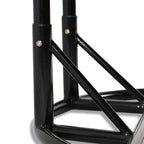 Fauteuil suspendu LeisureMod pour 2 personnes avec support - Chaise longue hamac en rotin et osier pour patio extérieur/intérieur avec coussins