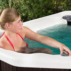 Spa Lifesmart LS300 Plus 2 personnes 17 jets 110 V Plug and Play avec éclairage LED sous-marin