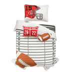 Couette surdimensionnée réversible pour enfants Lush Decor à motif de football américain