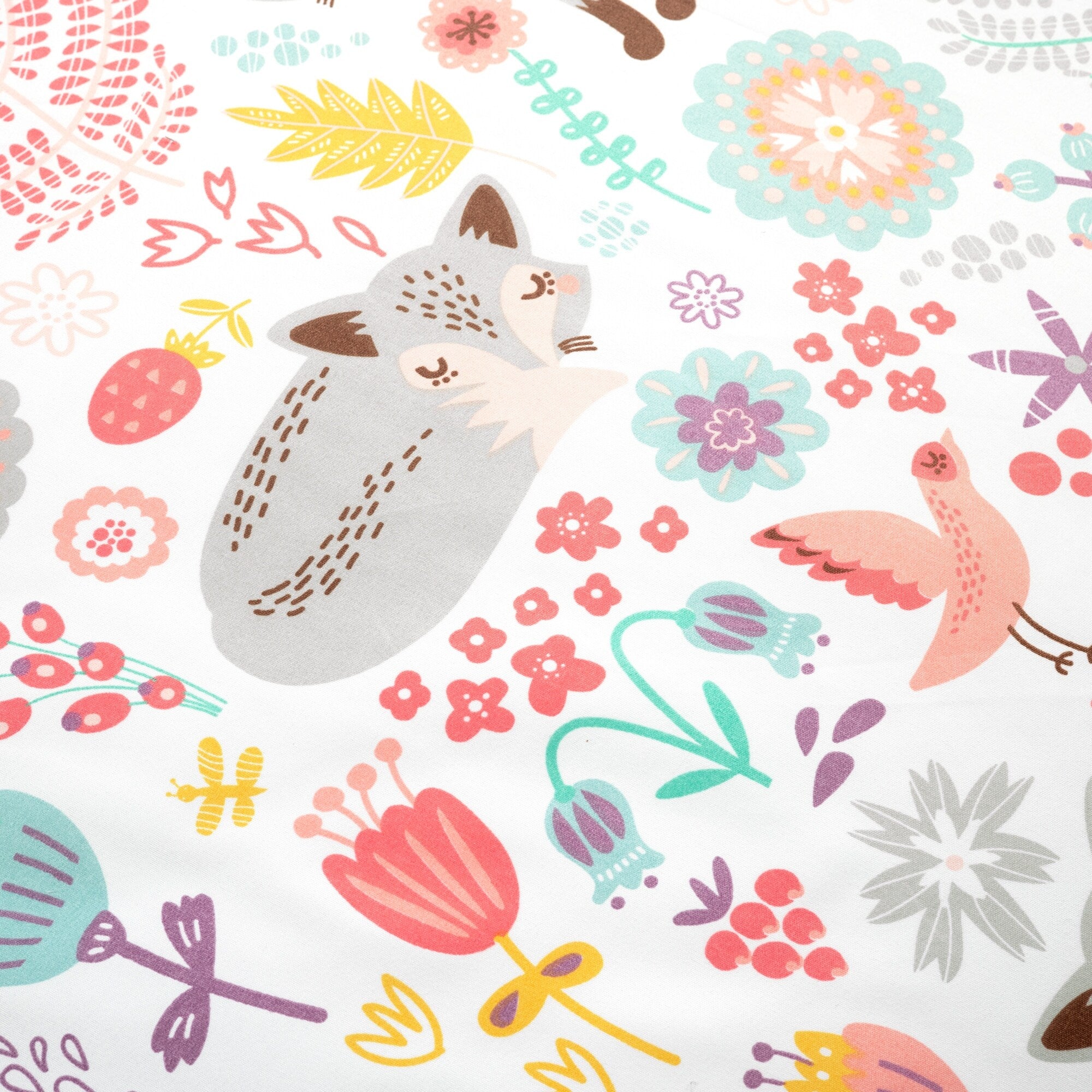 Lush Decor Pixie Fox avec ensemble de draps Kids Back To Campus Couette