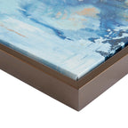 Ensemble de 5 toiles encadrées Madison Park Blue Horizon