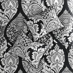 Madison Park Marcella Ensemble de couette en coton imprimé 7 pièces