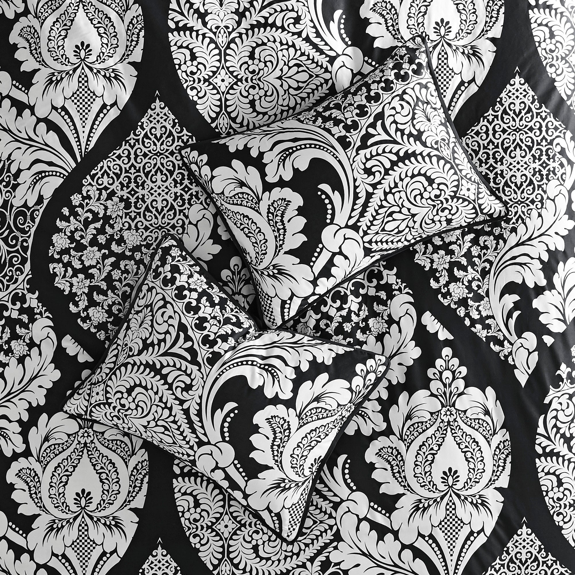 Madison Park Marcella Ensemble de couette en coton imprimé 7 pièces