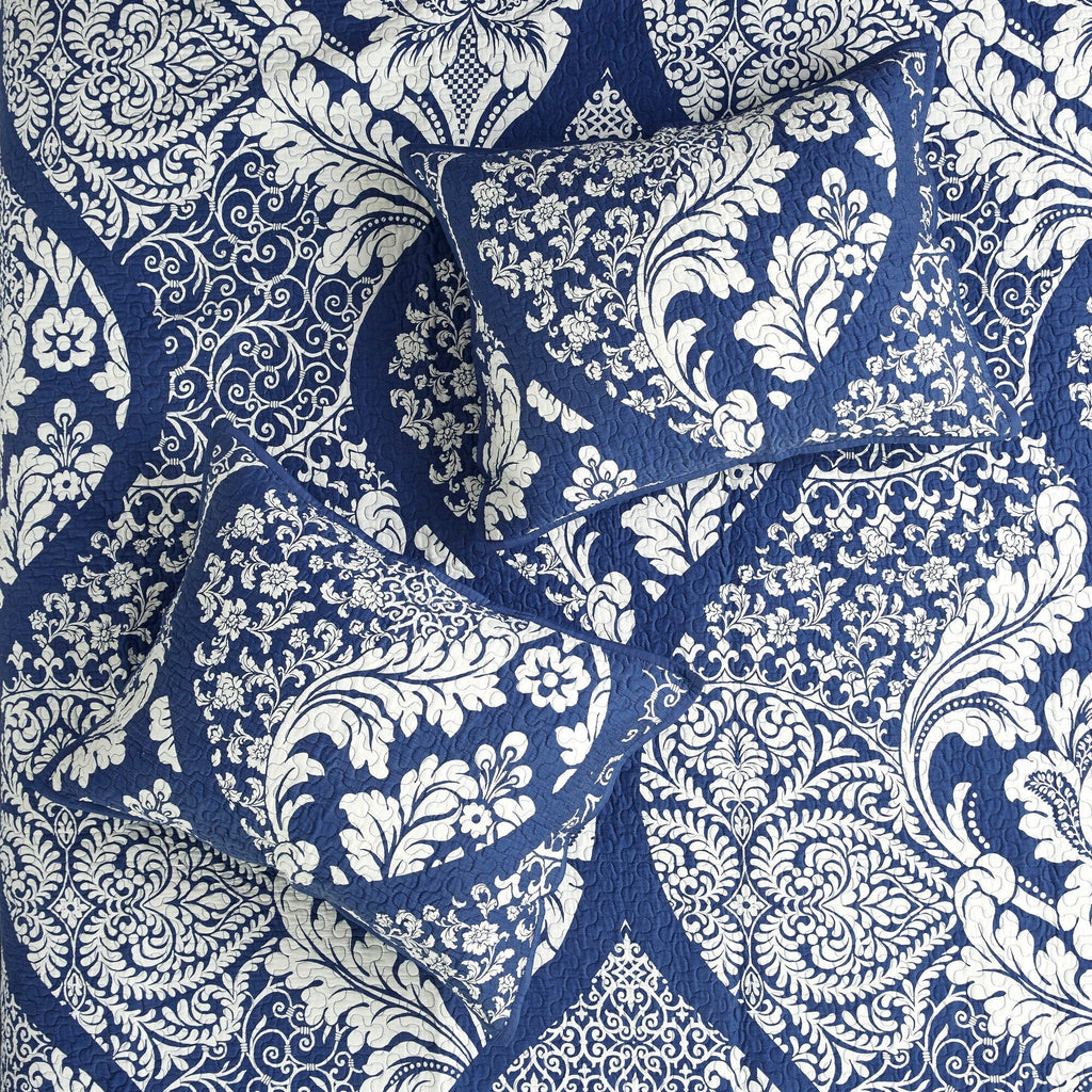 Madison Park Marcella Ensemble de couette en coton imprimé 7 pièces