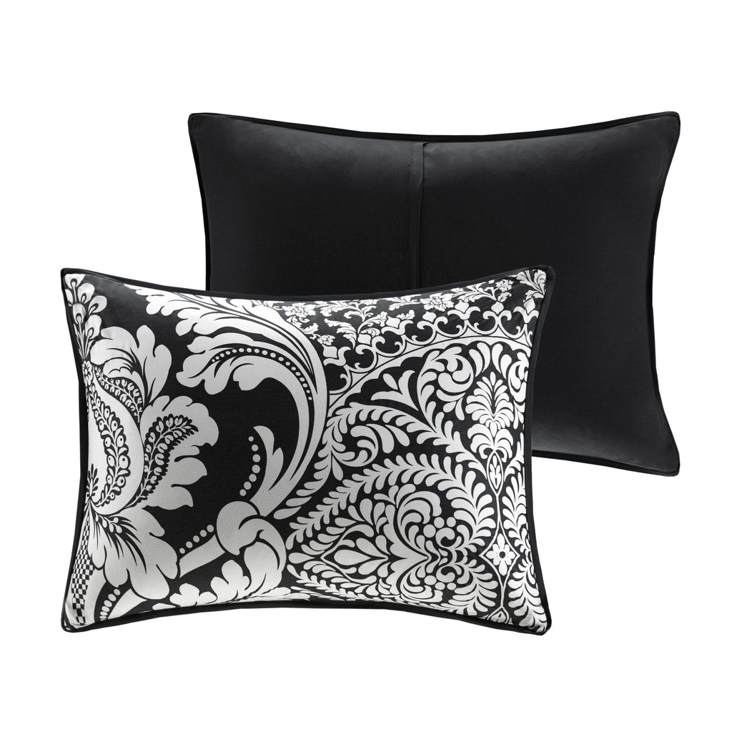 Madison Park Marcella Ensemble de couette en coton imprimé 7 pièces