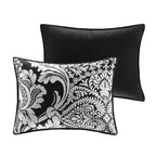 Madison Park Marcella Ensemble de couette en coton imprimé 7 pièces