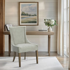 Chaises de salle à manger rembourrées Madison Park Signature Ultra avec pieds en bois (lot de 2) - N/A