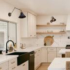 Ensemble de 2 appliques murales modernes à bras pivotant réglables Malryn, à brancher ou à brancher