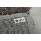 Tapis à poils longs Mateos au design abstrait