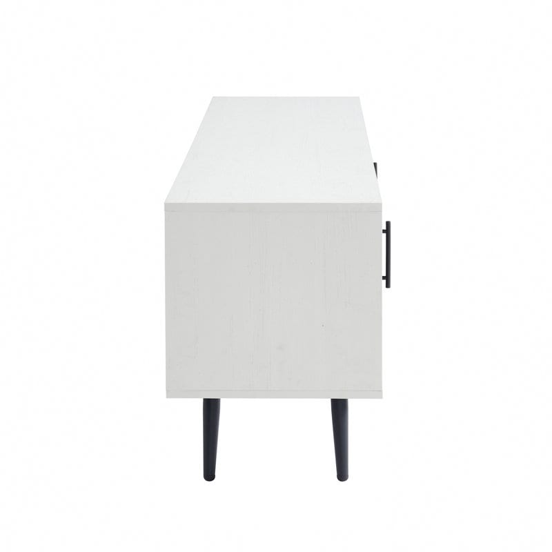 Meuble TV moderne du milieu du siècle pour téléviseurs jusqu'à 70 pouces Console multimédia de centre de divertissement - 20,5'' HX 59'' LX 15,5'' P