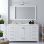 Applique murale linéaire à LED chromée minimaliste à intensité variable