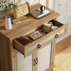 Meuble de rangement à chaussures Moasis à 5 niveaux pour 20 paires de chaussures avec portes doubles pour l'entrée