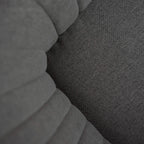 Fauteuil d'appoint pivotant Art Leon pour bureau moderne avec pieds en bois