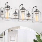 3/4/5/6-Light Modern Vanity Lights Over Mirror for Bathroom