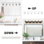 3/4/5/6-Light Modern Vanity Lights Over Mirror for Bathroom