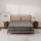 Matelas hybride Modland 14 pouces à plateau-coussin moyen, matelas à ressorts ensachés dans une boîte