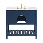 Meuble-lavabo simple de style ferme Monterey 37 avec dessus