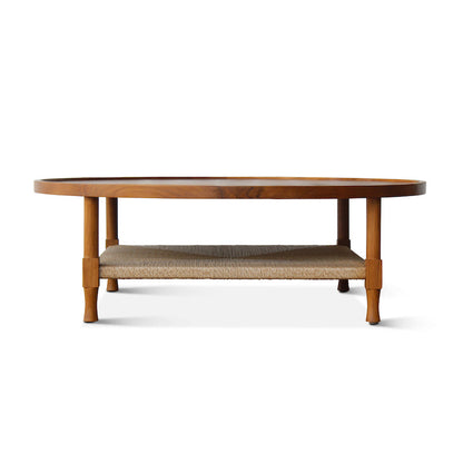 Table basse ronde d'intérieur/extérieur du New York Athletic Club