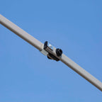 Outsunny 12' x 12' Pop Up Canopy Sun Shade Tente instantanée pliable avec filet latéral en maille, hauteur réglable sur 3 niveaux