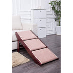 Escalier pliable portable 2 en 1 PAWLAND pour chiens, chats, lits hauts, marchepieds pour chiens, marchepied facile à monter pour animaux de compagnie