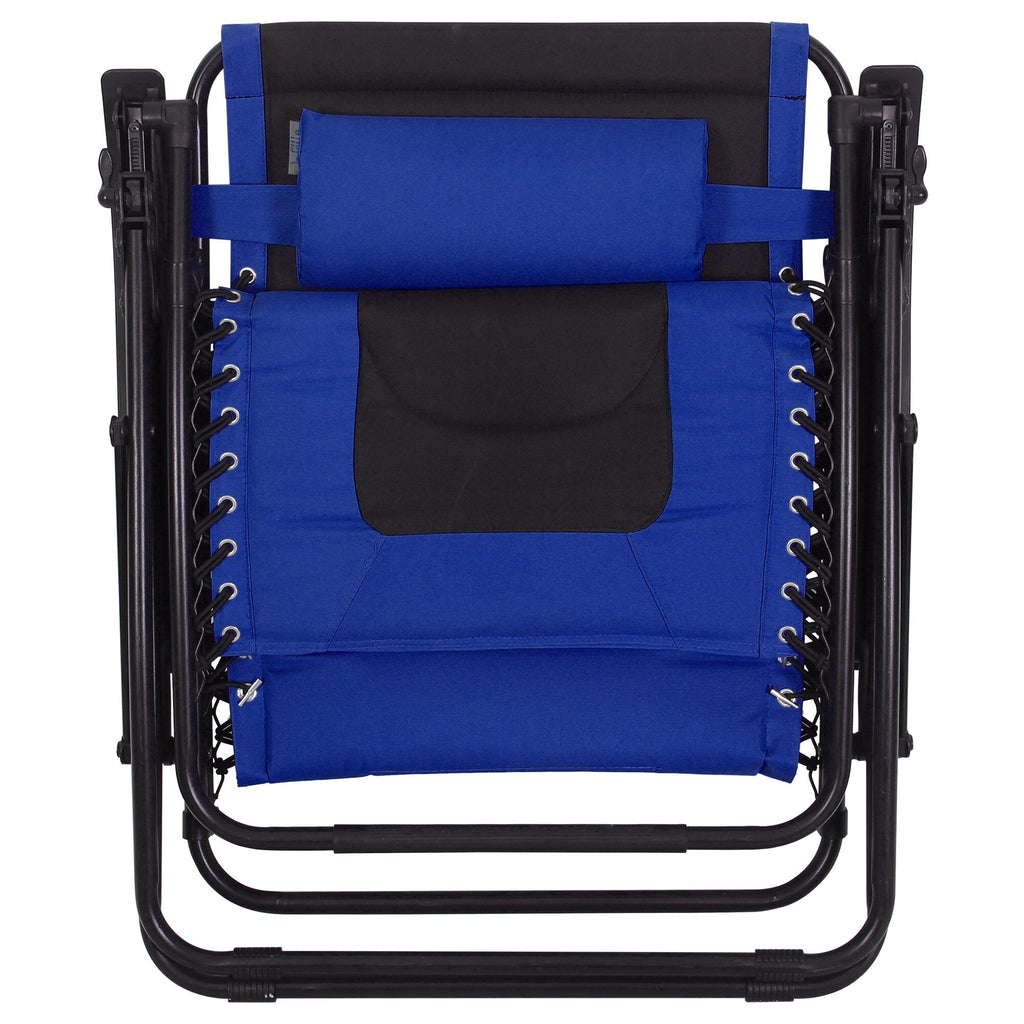 Fauteuil de salon surdimensionné XL rembourré à gravité zéro, accoudoirs larges, inclinable et réglable avec porte-gobelet - N/A