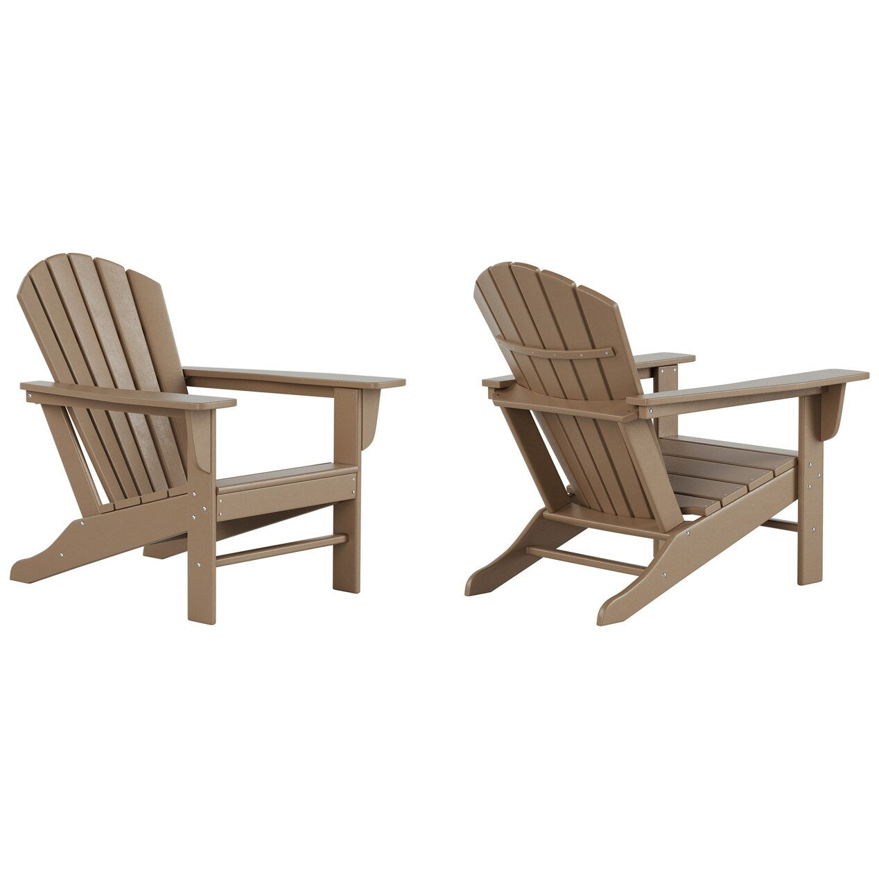 Chaises Adirondack Polytrends Altura Outdoor écologiques toutes saisons (lot de 2)